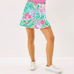 Lilly Pulitzer- Zadora High Rise Skort- Large